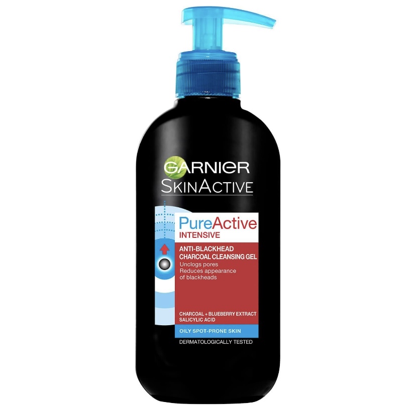 ژل شست‌وشوی زغال گارنیر Pure Active 200 میل